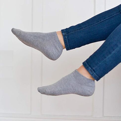 جوارب رياضية منخفضة القطع للنساء من Jovely ، جوارب الجري لا تظهر ، جوارب رياضية، جوارب كاجوال غير منزلقة، 10 أزواج in Kuwait