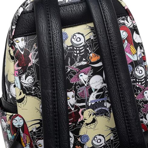 حقيبة ظهر صغيرة مطبوع عليها شخصيات Loungefly The Nightmare Before Christmas in Kuwait