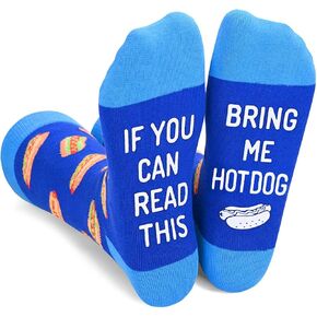 جوارب sockfun للجنسين المضحكة من فيلم تاكو هوت دوج، هدايا جديدة لفيلم تاكو هوت دوج للرجال والنساء، جوارب مقولة مضحكة in Kuwait