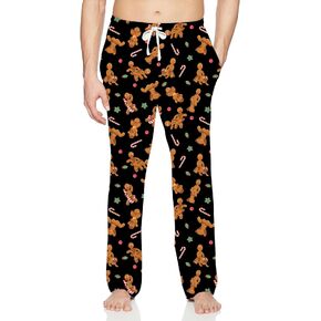 Vogseek Men Christmas Pajama Pants Men's Pajama Christmas Sleepwear Men Pajamas Christmas Vacation Sleep Pant With Pockets
