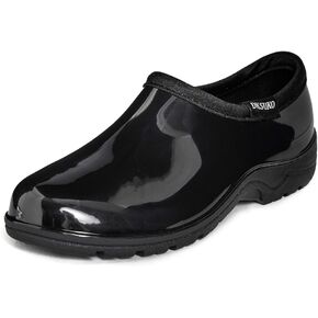 DKSUKO Waterproof Garden Shoe for Women Outdoor Slip-On Rain Boots Short Ankle Work Shoes and Garden Clogs with Comfort Insole