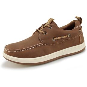 Hawkwell Kids Boys Loafer Casual School Flat Boat Shoes(Toddler/Little Kid)