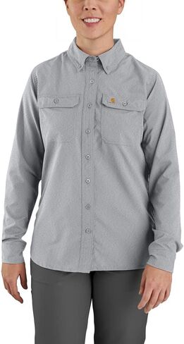 قميص Carhartt النسائي ذو المقاس المريح وخفيف الوزن بأكمام طويلة in Saudi Arabia