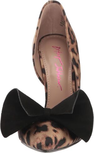 Betsey Johnson Women's Nobble Bow D'Orsay Heels in Saudi Arabia