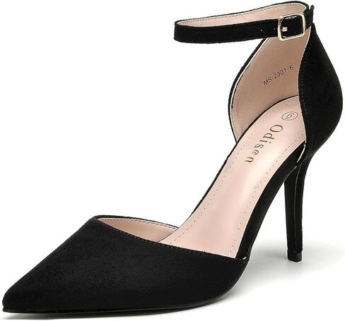 Odisen Women's Closed Toe Heels Pumps in Saudi Arabia