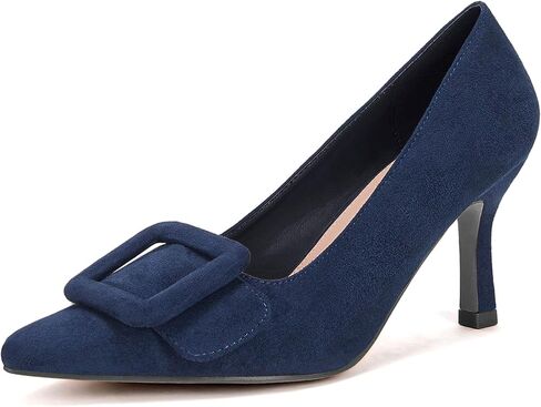 Coutgo Women's Closed Pointed Toe Pumps Stiletto High Heels Wedding Party Dress Shoes in Saudi Arabia