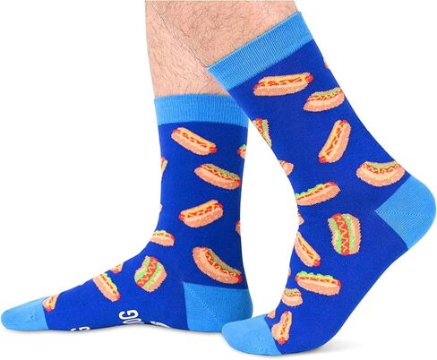 جوارب sockfun للجنسين المضحكة من فيلم تاكو هوت دوج، هدايا جديدة لفيلم تاكو هوت دوج للرجال والنساء، جوارب مقولة مضحكة in Kuwait