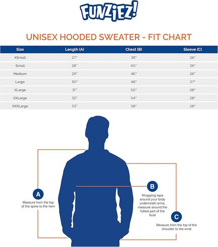 سترات الهالوين الممتعة، أزياء اليقطين والهيكل العظمي، سترات بقلنسوة للبالغين للنساء والرجال من FUNZIEZ! in Kuwait