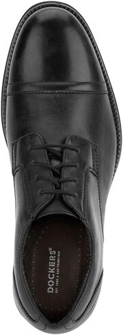 Dockers Mens Garfield Dress Cap Toe Oxford Shoe - Wide Widths Available in Saudi Arabia