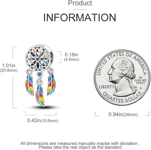 Hapour 925 Sterling Silver Charms Fit for Charm Bracelets Pendant Bead Pet Sun Heart Charm, Bracelet & Necklace Jewelry Bead for Women in Kuwait
