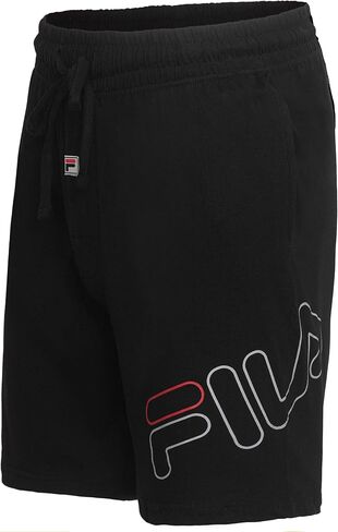 Fila Men's 100% Brushed Jersey Pajama Night Sleep Short, Various Pack Size Options (Single Pack or 2 Pack) in Kuwait