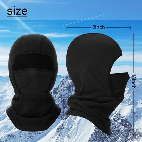 3 Pieces Kids Balaclava Hat Winter Ski Face Covering Windproof Thermal Neck Warmer Gaiter for Cold Weather Outdoor Sports in Kuwait