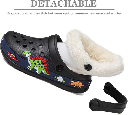 OHSNMAKSL Toddler Clog Slippers Garden Sandals Slip On Water Shoes Sneakers Cartoon Slides for Boys and Girls Children Beach Pool Shower in Kuwait