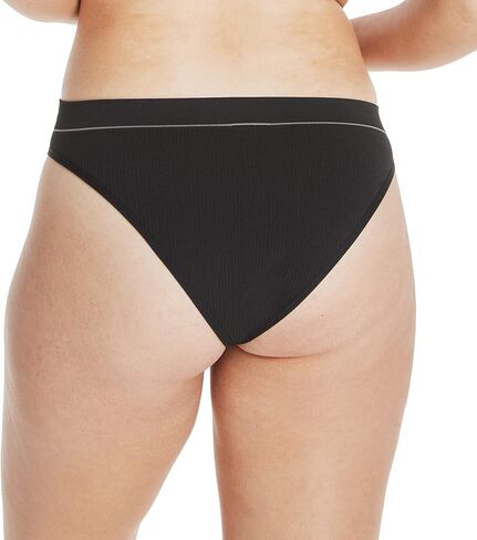 مجموعة سراويل داخلية نسائية من Hanes Originals بدون خياطة مضلعة عالية الارتفاع، ألوان متنوعة، 6 قطع in Saudi Arabia