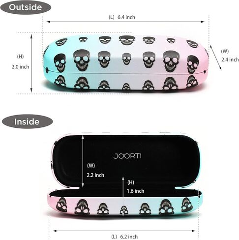 حافظة نظارات JOO'RTI، حافظة نظارات ذات هيكل صلب للنساء والرجال in Kuwait