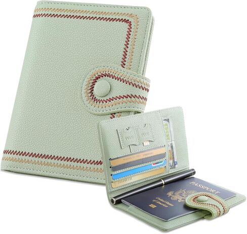 3 Pack Passport Holder, Leather Passport Cover Travel Essential Cruise Must Have Passport Holders, Passport Cover for Women Men, 3 Pack in Kuwait
