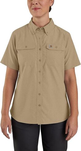 قميص Carhartt النسائي ذو المقاس المريح وخفيف الوزن بأكمام قصيرة in Saudi Arabia