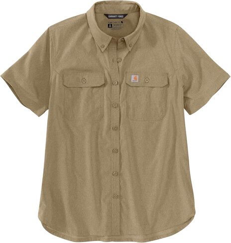 قميص Carhartt النسائي ذو المقاس المريح وخفيف الوزن بأكمام قصيرة in Saudi Arabia