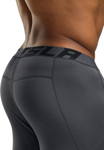 TSLA Men's Thermal Compression Pants, Athletic Sports Leggings & Running Tights, Wintergear Base Layer Bottoms in Kuwait