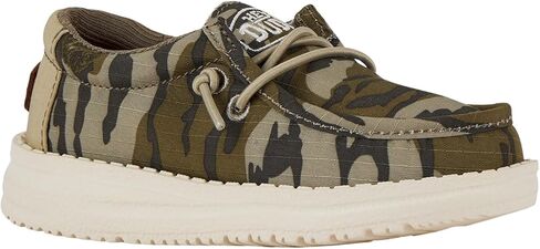 Hey Dude Wally Mossy Oak OBL T Camo Size C9 | Boy's Shoes | Boy's Slip On Loafers | Comfortable & Light-Weight in Saudi Arabia