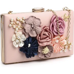 Floral Clutch Floral Clutch Purses For Women 3d Flower Purse Clutch With Roses Flower Clutch Clach Unique Clutch Purses For