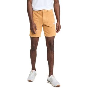 Banks Journal Big Bear Walkshort, 18" Corduroy Shorts for Men with Elastic Waist, Casual Men’s Short