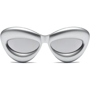 AWGSEE Trendy Inflated Shape Lip Sunglasses for Women Fashion Oversized Cat Eye Shades UV400 Protection