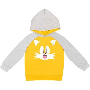 SEGA Tails Sonic The Hedgehog Knuckles Pullover Hoodie Little Kid to Big Kid