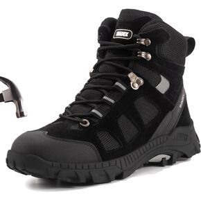 SUADEX Steel Toe Boots for Men Women Slip-Resistant Work Boots Composite Toe Safety Boots in Saudi Arabia