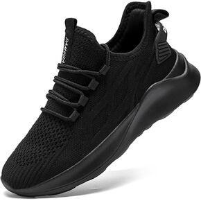 GDEKLO Mens Running Shoes Tennis Sneakers Walking Slip on Gym Workout Athletic Breathable Jogging Sport Casual Shoe