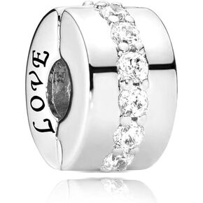 MiniJewelry النساء الفتيات مشرقة الأناقة مسار كليب سحر لأساور القلائد المعلقات زركون فاصل سحر أحجار الميلاد عيد الميلاد in Kuwait
