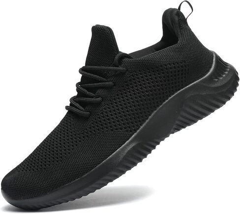 Wrezatro Men's Slip on Walking Shoes Ultra Light Breathable Non Slip Running Shoes Casual Fashion Sneakers Mesh Workout Sports in Kuwait