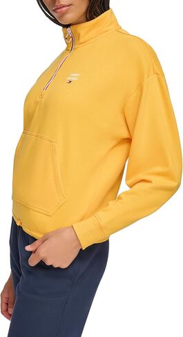 سحاب ربع تيري فرنسي ناعم للسيدات من Tommy Hilfiger in Kuwait