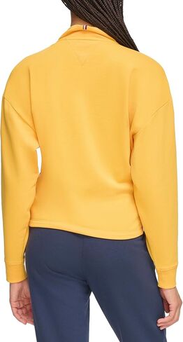 سحاب ربع تيري فرنسي ناعم للسيدات من Tommy Hilfiger in Kuwait