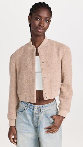 Theory Women's Shrunken Varsity Jacket in Saudi Arabia