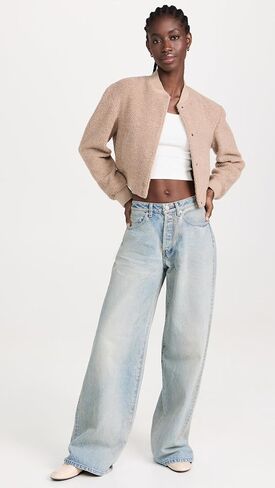 Theory Women's Shrunken Varsity Jacket in Saudi Arabia
