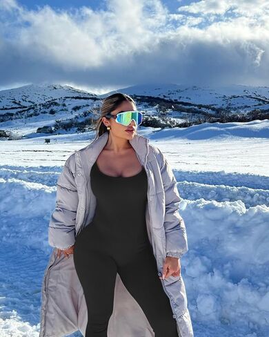 بدلة يوجا للسيدات من OYS بدون أكمام مضلعة للتمرين قطعة واحدة بدون أكمام in Kuwait