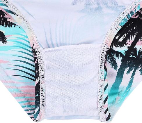 ZNYUNE طقم ملابس سباحة مكون من 3 قطع للفتيات من ZNYUNE بعامل حماية من الطفح الجلدي 50+ سترة واقية من الأشعة فوق البنفسجية لركوب الأمواج + بيكيني + بدلة استحمام وردية للأطفال in Kuwait