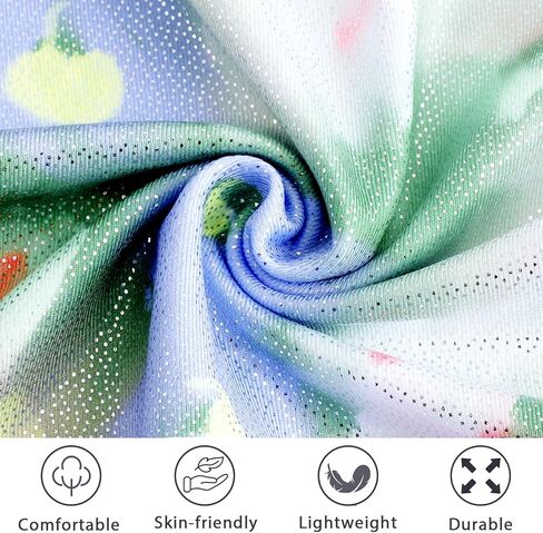 Belovance Gymnastics Leotards for Toddler Girls Dance Leotard Sparkly Rainbow Dinosaur Leopard Stars Biketard Quicky Dry in Kuwait