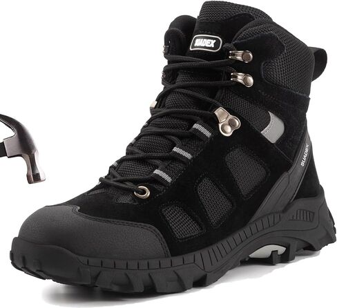 SUADEX Steel Toe Boots for Men Women Slip-Resistant Work Boots Composite Toe Safety Boots in Saudi Arabia