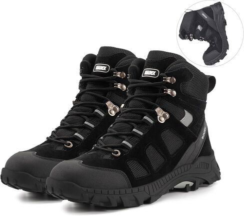 SUADEX Steel Toe Boots for Men Women Slip-Resistant Work Boots Composite Toe Safety Boots in Saudi Arabia