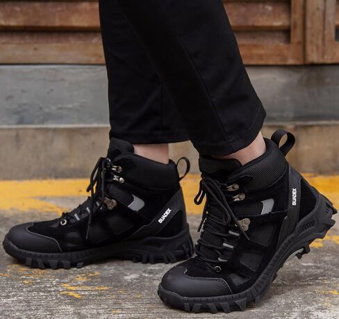 SUADEX Steel Toe Boots for Men Women Slip-Resistant Work Boots Composite Toe Safety Boots in Saudi Arabia