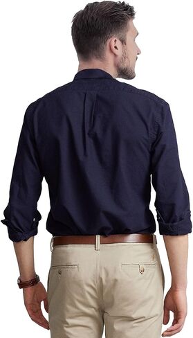 POLO Men's Long Sleeve Classic Oxford Shirt in Saudi Arabia