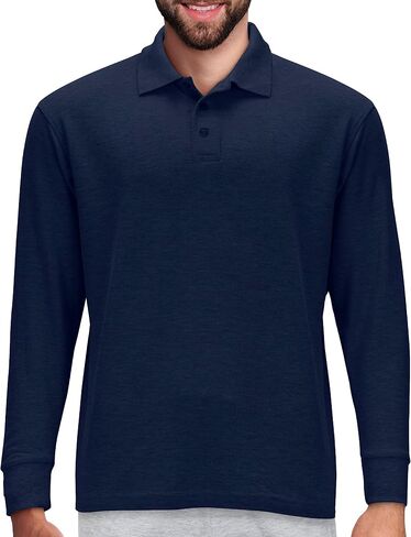 قمصان بولو بأكمام طويلة للرجال من Premium Wear - قمصان بولو مقاومة للبقع للرجال in Kuwait