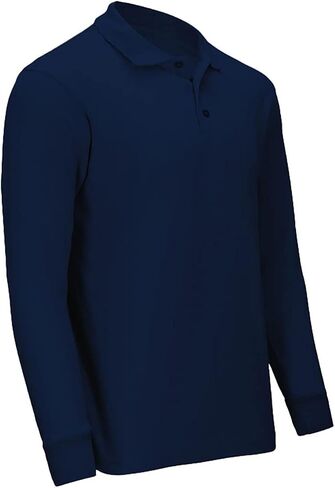 قمصان بولو بأكمام طويلة للرجال من Premium Wear - قمصان بولو مقاومة للبقع للرجال in Kuwait