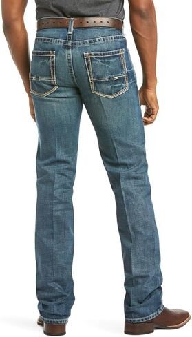 بنطلون جينز رجالي من ARIAT M7 Rocker Stretch Coltrane ذو ساق مستقيمة قابل للتكديس in Saudi Arabia