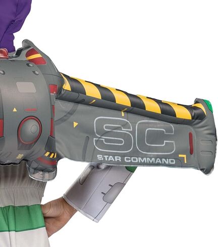 حقيبة ديزني بيكسار لايت يير سبيس رينجر القابلة للنفخ، إكسسوار زي ديزني لايت يير الرسمي للأطفال in Kuwait