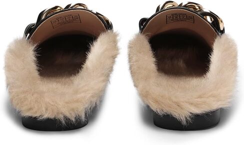 أحذية DREAM PAIRS Mules للنساء أحذية مسطحة مريحة سهلة الارتداء بمقدمة مغلقة أحذية بدون كعب مع سلسلة بدون ظهر للنساء in Kuwait