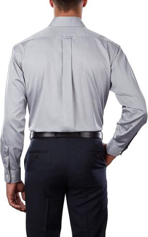 Van Heusen Men's Dress Shirt Regular Fit Non Iron Solid in Saudi Arabia