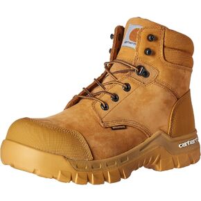 Carhartt Men's 6" Rugged Flex Waterproof Breathable Composite Toe Leather Work Boot
